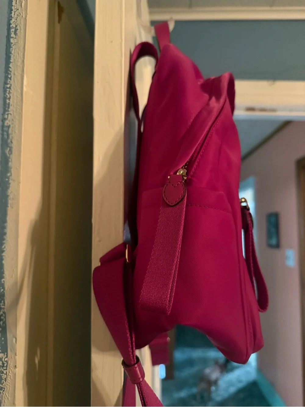 kate spade Hot Pink Nylon Mini Backpack
